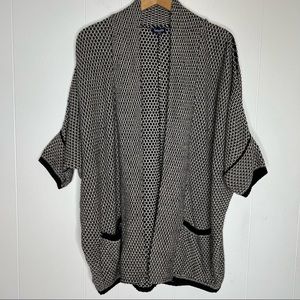 Splendid Knit Open Cardigan Dolman Sleeve Sweater XS
